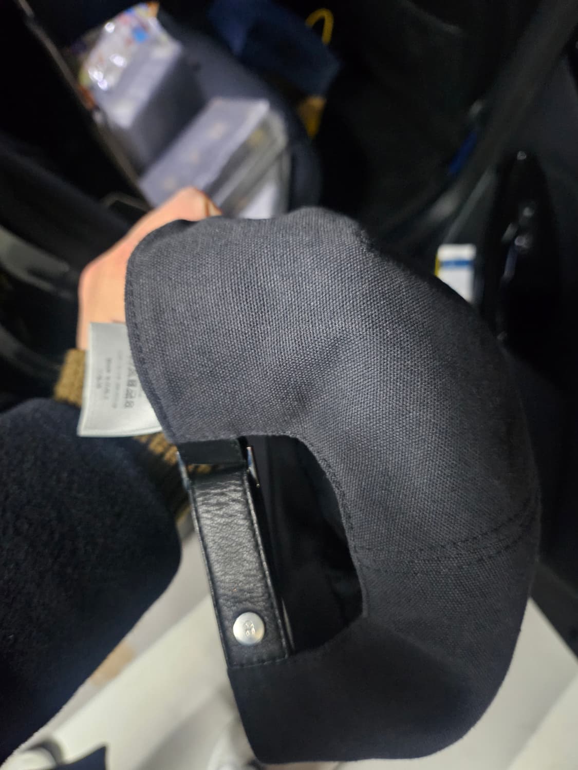 디올 블랙 볼캡 모자 정품 상품이미지2