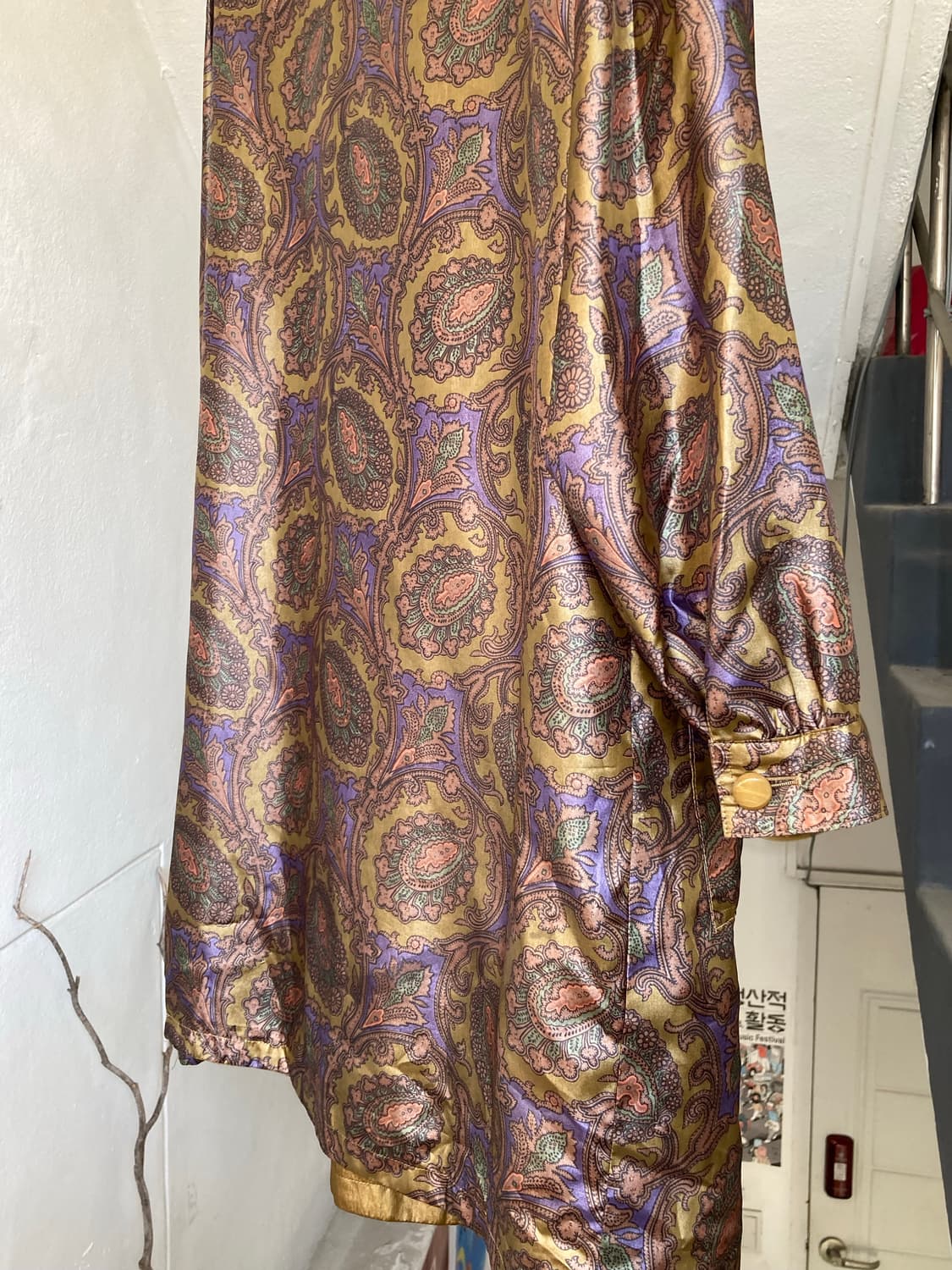 빈티지 양면 리버시블 트렌치코트 상품이미지8