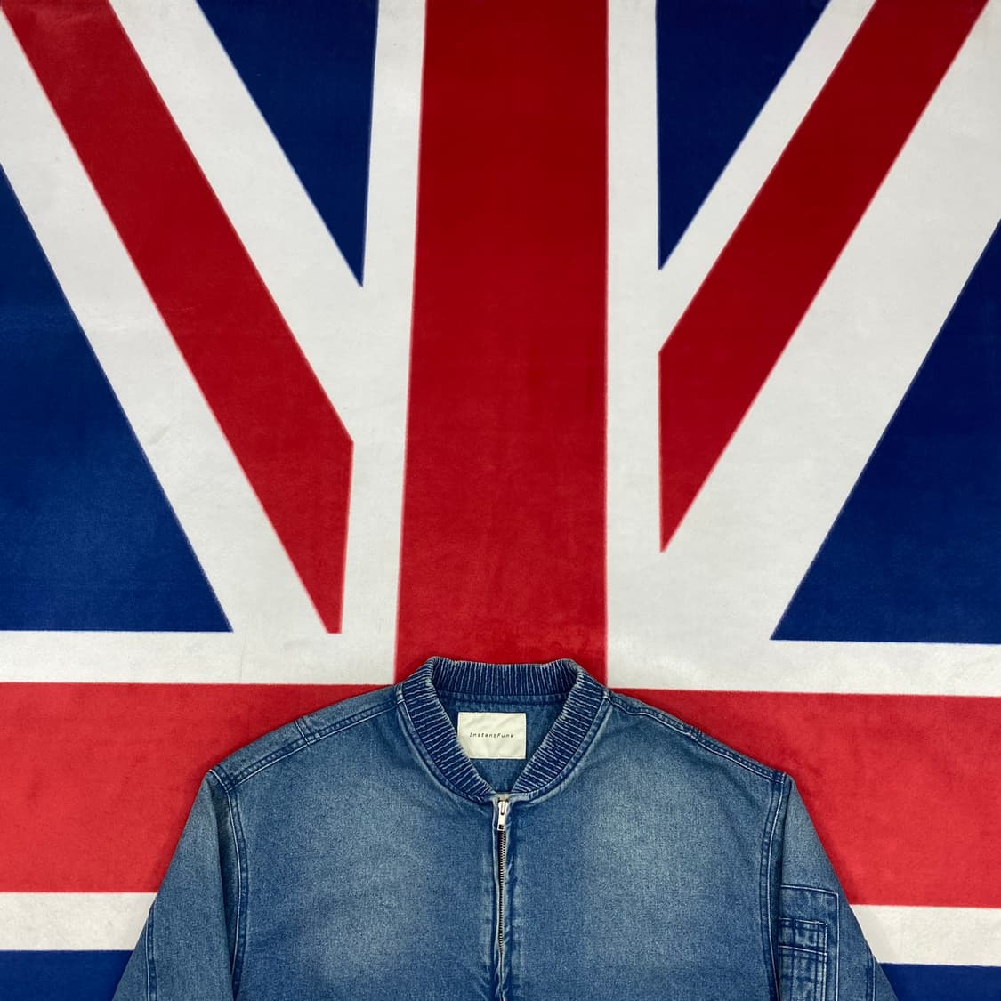 인스턴트펑크 데님 자켓 실측 L - XL  상품이미지2