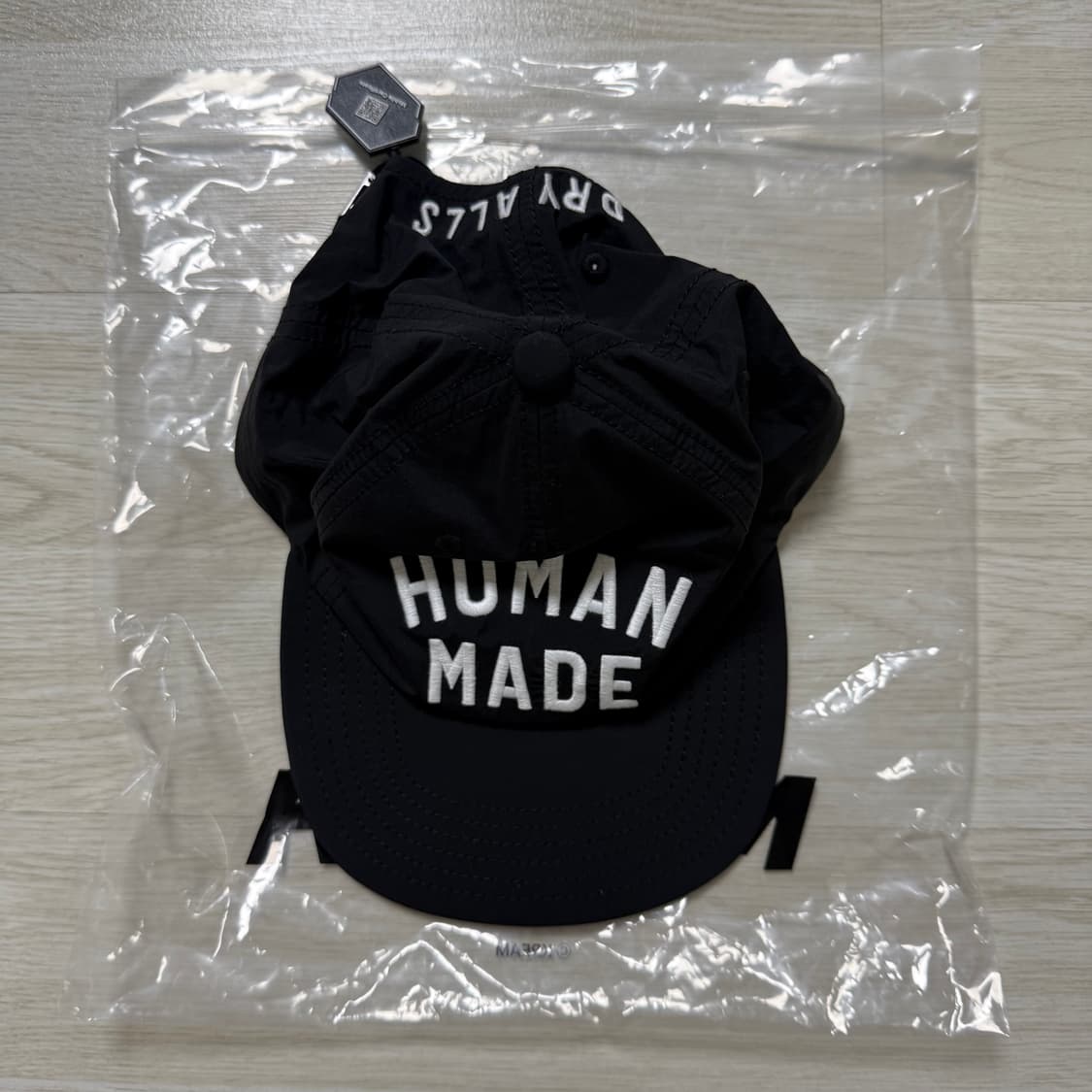 휴먼 메이드 5 패널 나일론 캡 블랙 상품이미지2