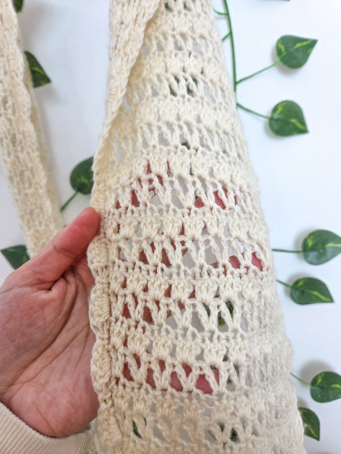 폼폼 아이보리 머플러 상품이미지3