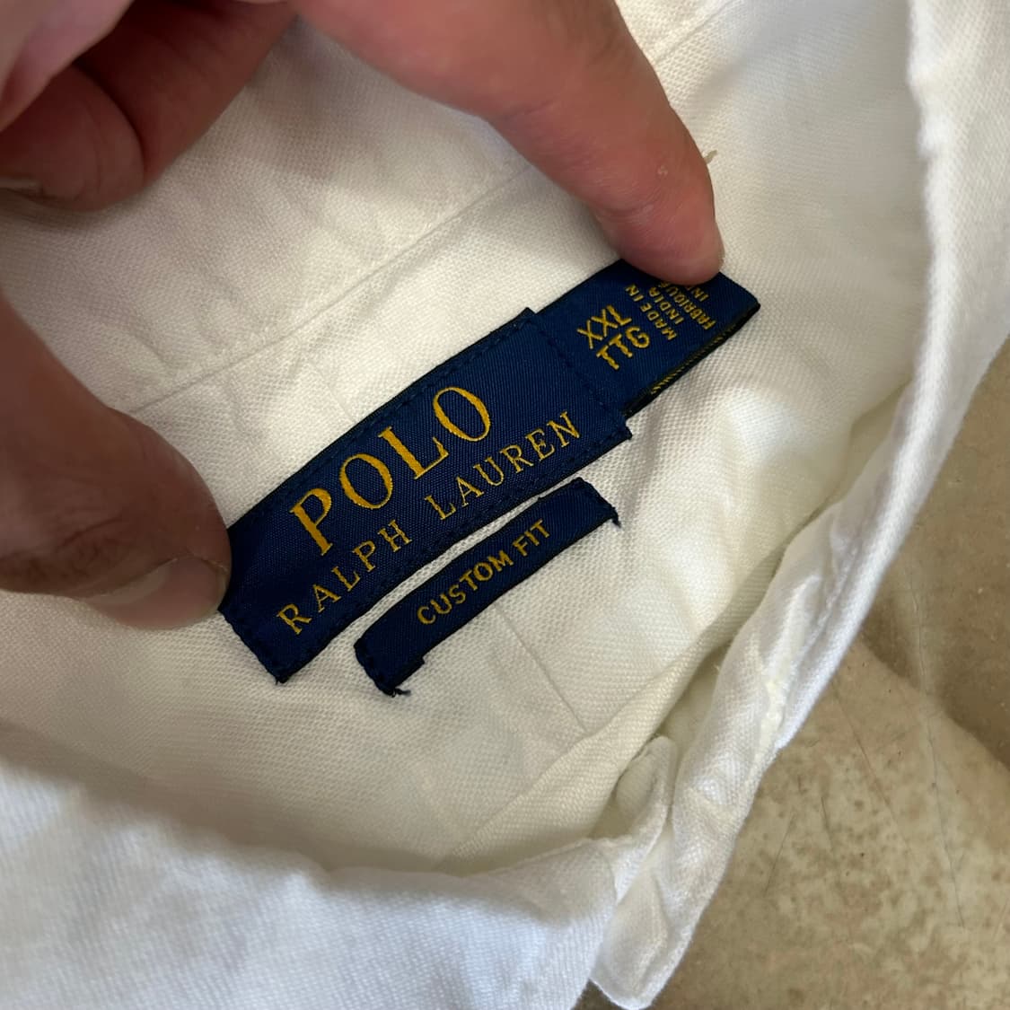 🫶🏻 폴로랄프로렌 Custom Fit White 셔츠 🫶🏻 상품이미지4