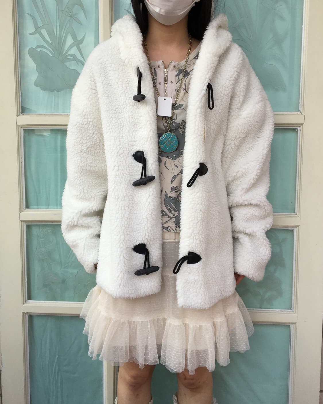 Reversible duffle button jacket 상품이미지6