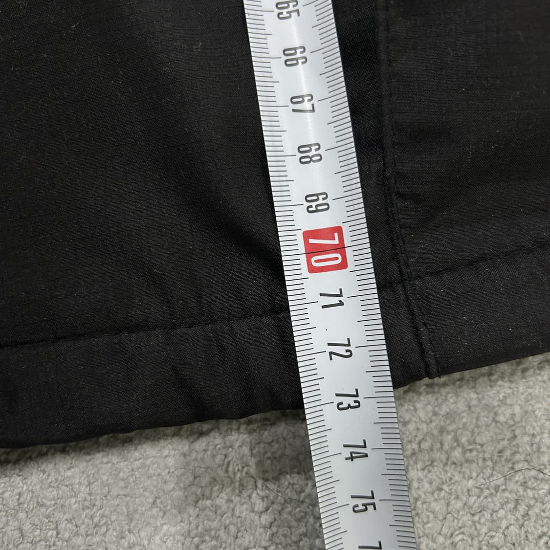 노스페이스 블랙 바람막이 실측 100 상품이미지4