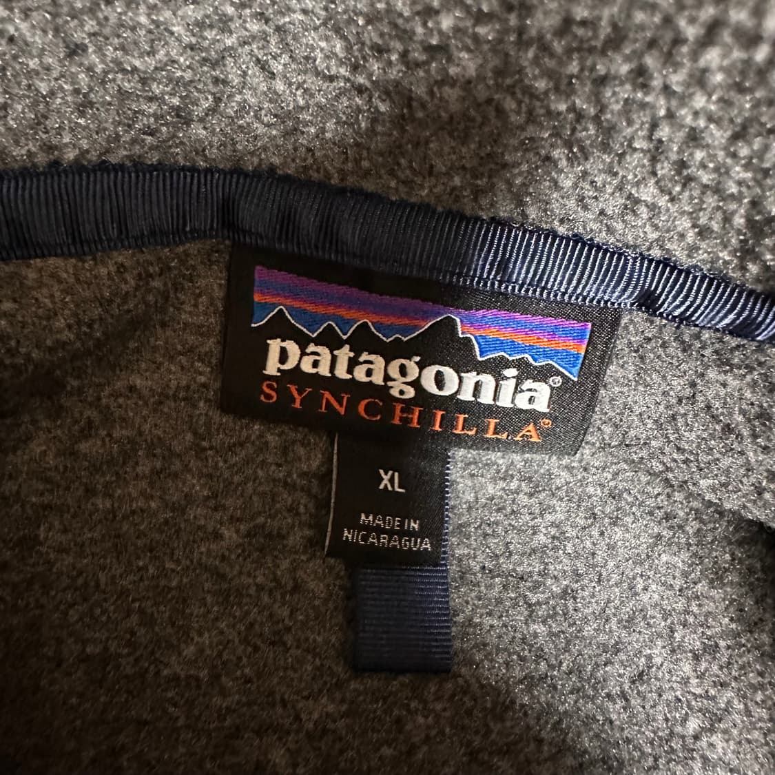 파타고니아 신칠라 니켈 네이비 XL 상품이미지10