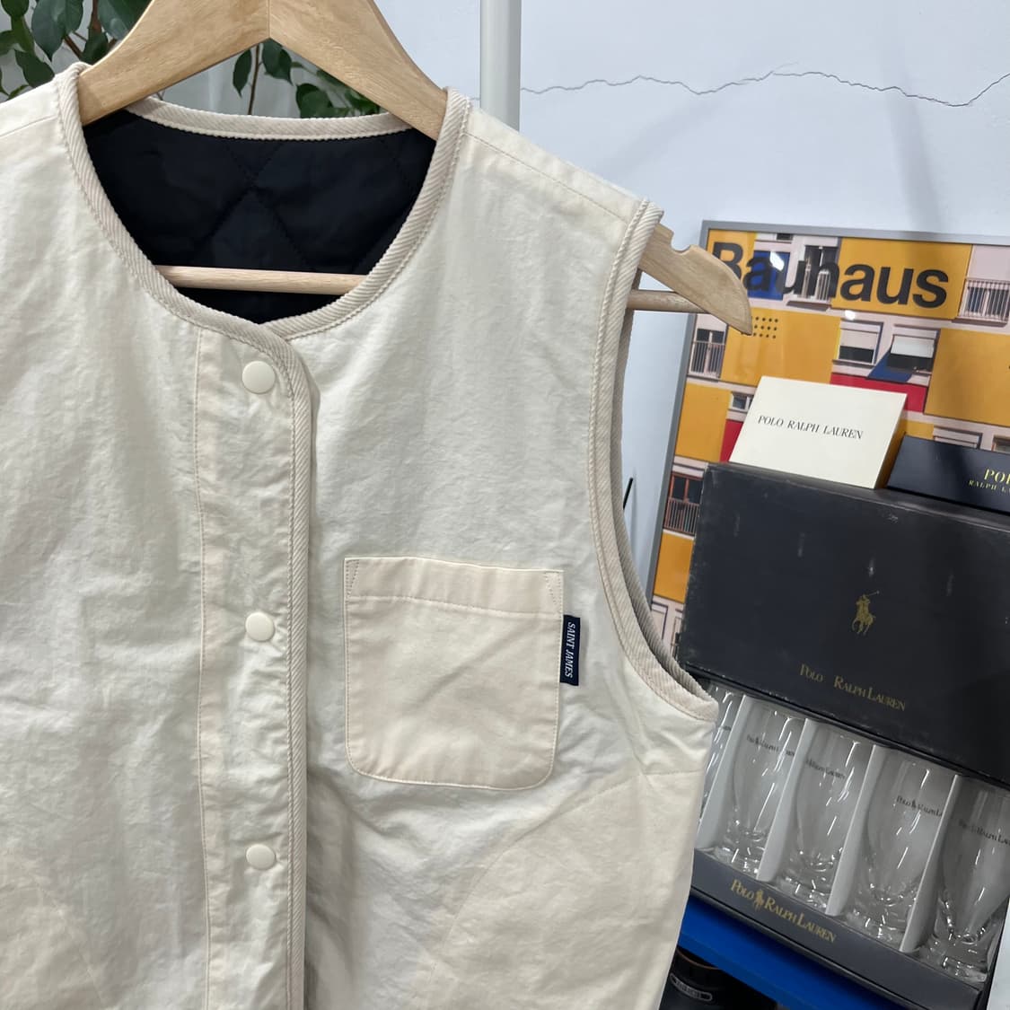 세인트제임스 리버시블 패딩 베스트 S 상품이미지8