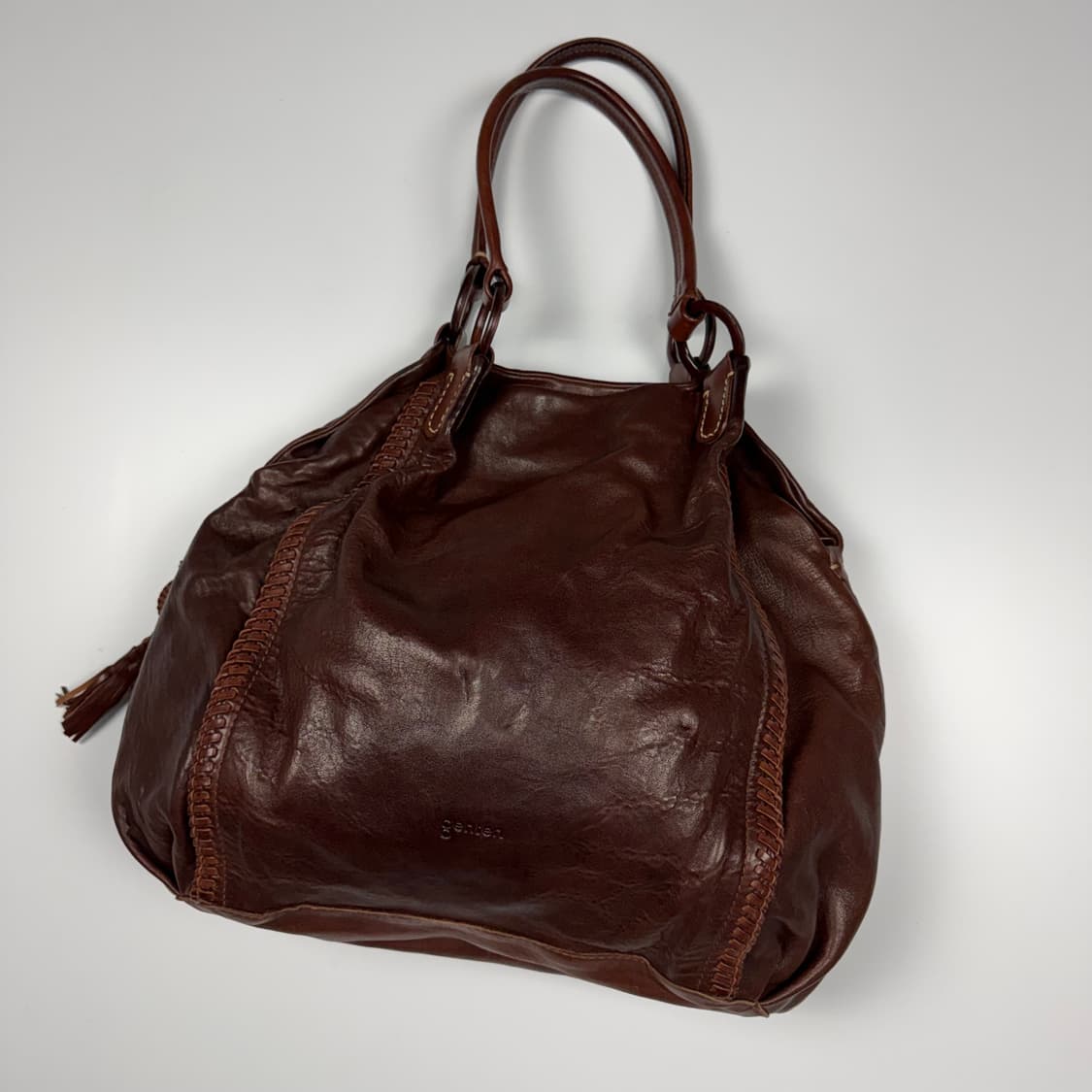 젠텐 가죽 토트백 상품이미지2