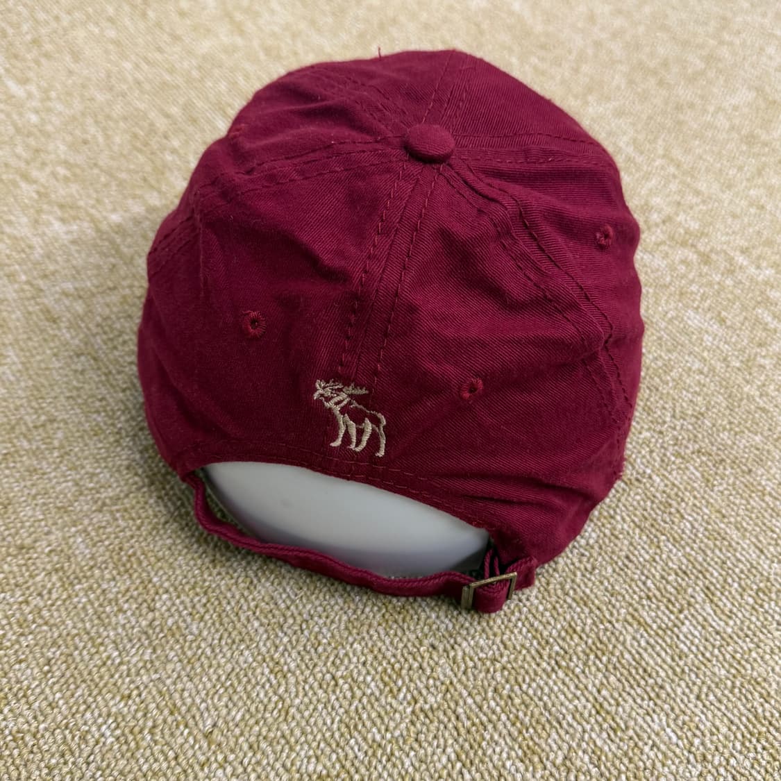 아베크롬비 NY A&F 볼캡 버건디 (OS) 상품이미지2