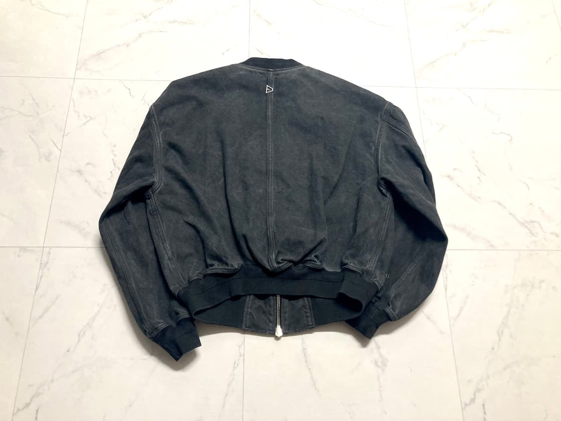 (새상품)DNSR 디앤써 루나 다잉 Ma-1 데님 자켓 105-110 상품이미지3