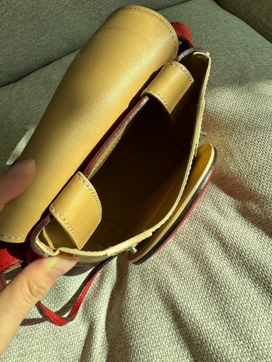 ffroi 프루아 아일랜드백 레드 상품이미지4