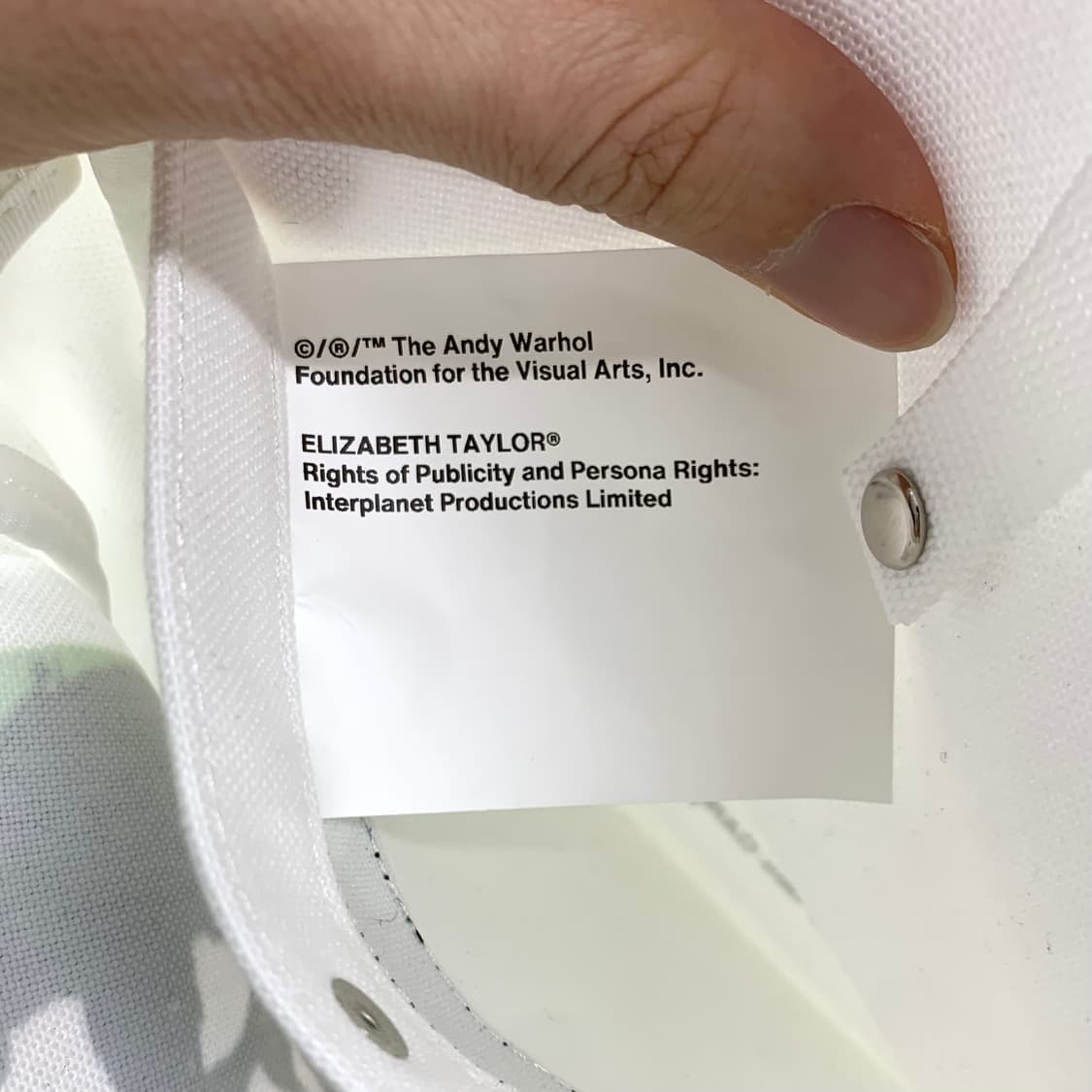 꼼데가르송 앤디 워홀 캔버스 크로스백 상품이미지10