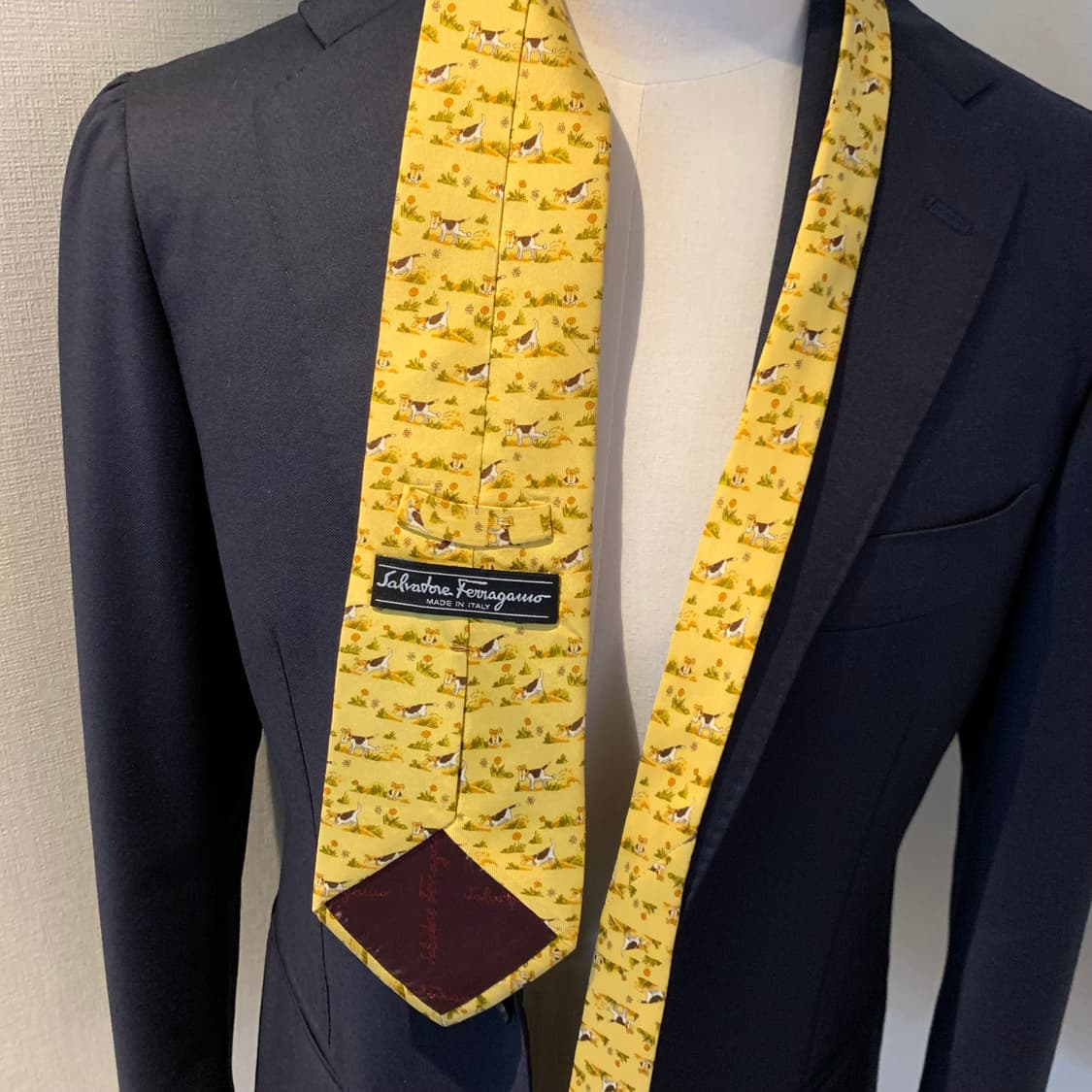 살바토레 페레가모 명품넥타이 100실크 A등급 혼주넥타이 상품이미지2