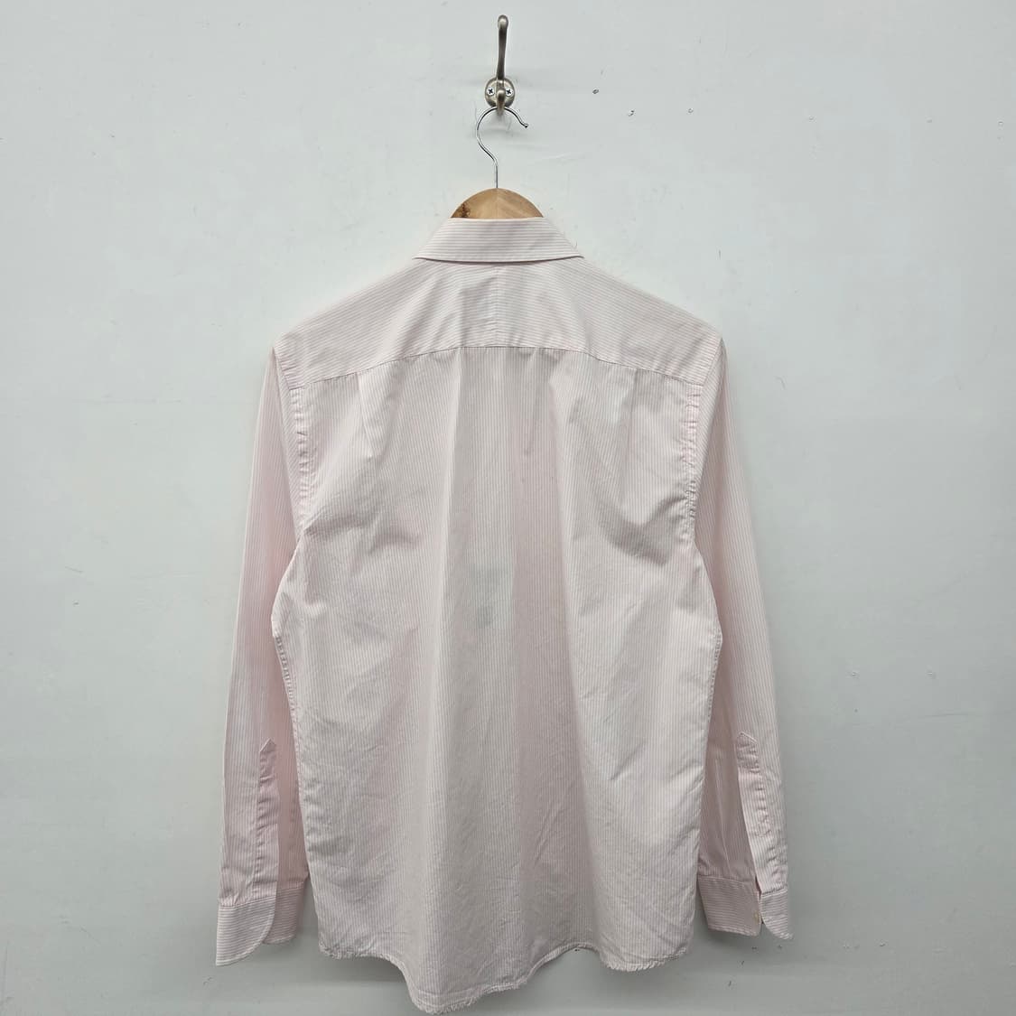 라코스테 핑크 스트라이프 셔츠 남방 남m 상품이미지6