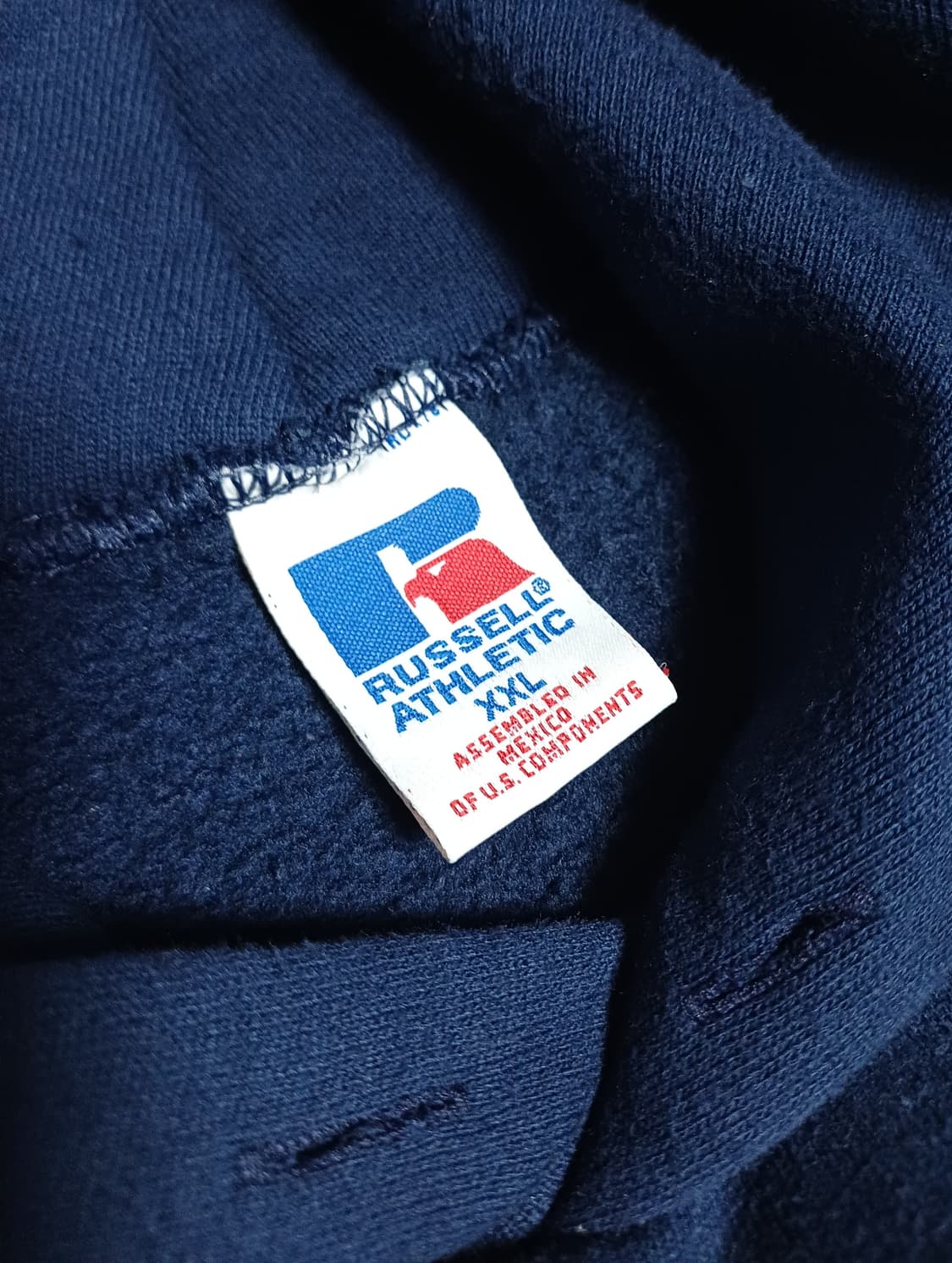 🏈 90s Russell Vintage Hoodie 
- Navy 상품이미지3