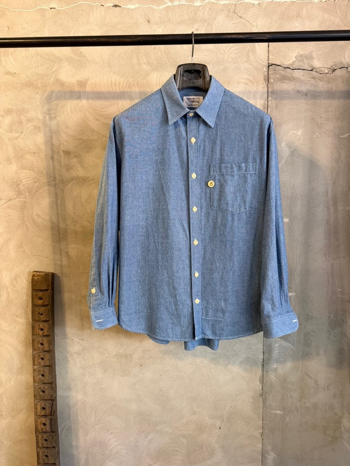 네이머 클로딩 샴브레이 셔츠 95-100 상품이미지4