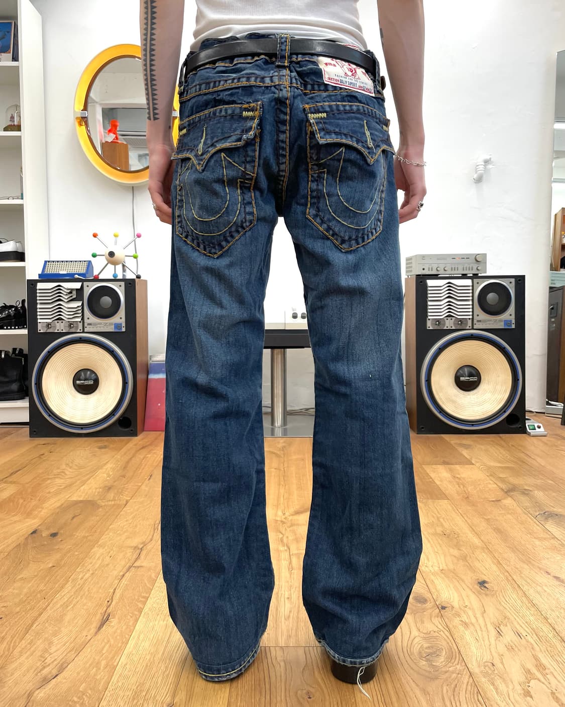 [32] 트루릴리전 부츠컷 데님 팬츠 상품이미지2