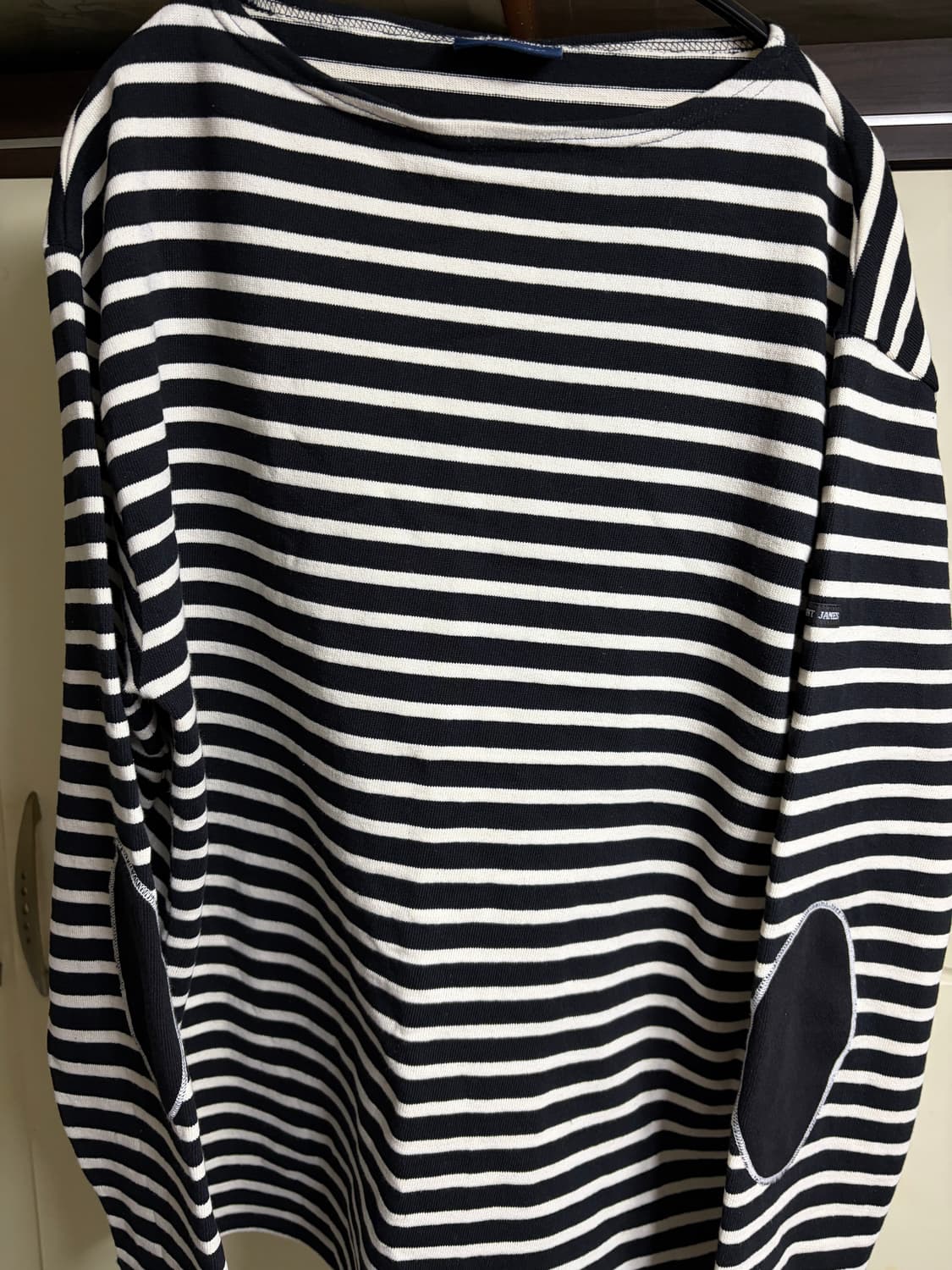 세인트제임스 길도 스트라이프 엘보 패치 상품이미지1