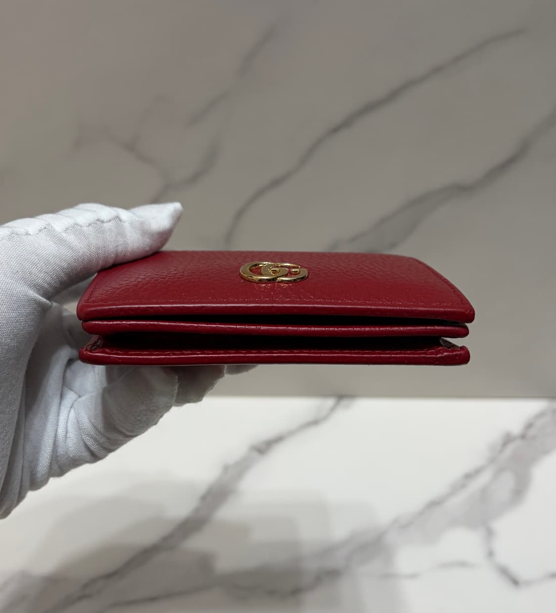 [정품] S급 구찌 마몬트 중지갑 레드 상품이미지8