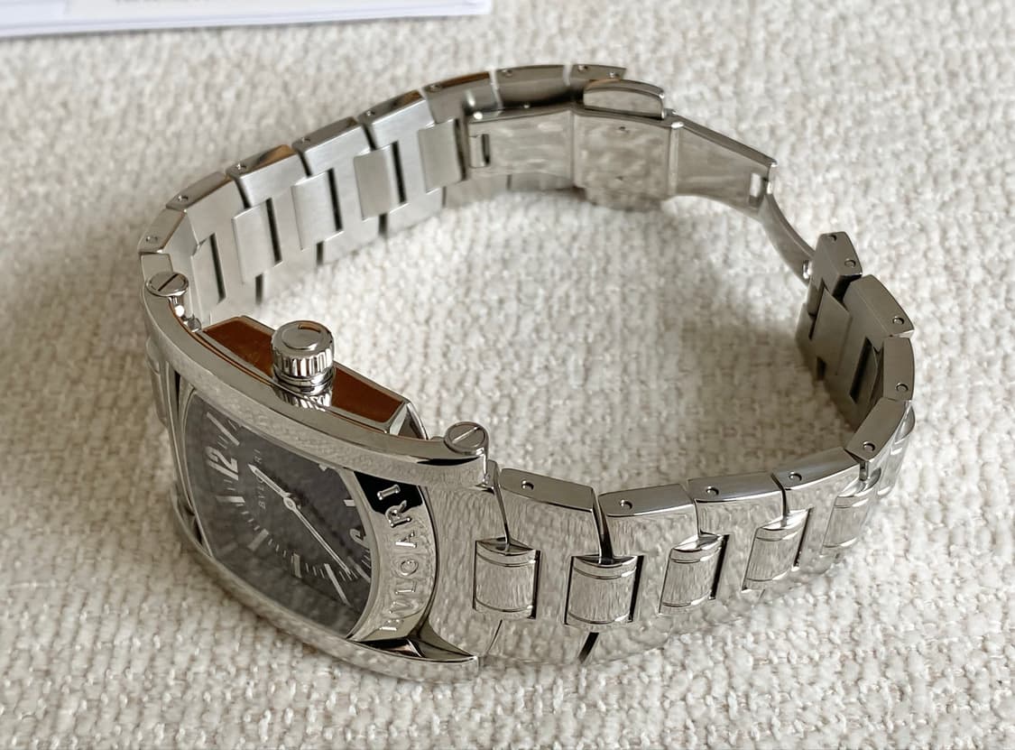 불가리 아시오마 AA39S 39mm 쿼츠 중형 사이즈 스틸(남녀공용) 상품이미지7