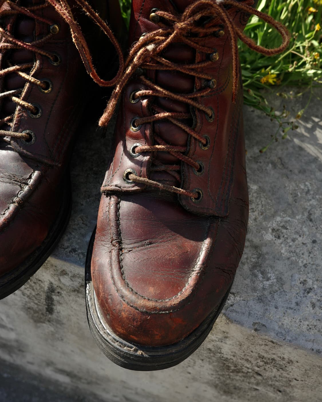 90s Red Wing 202 디스트레스드 목토 워크 부츠 상품이미지3