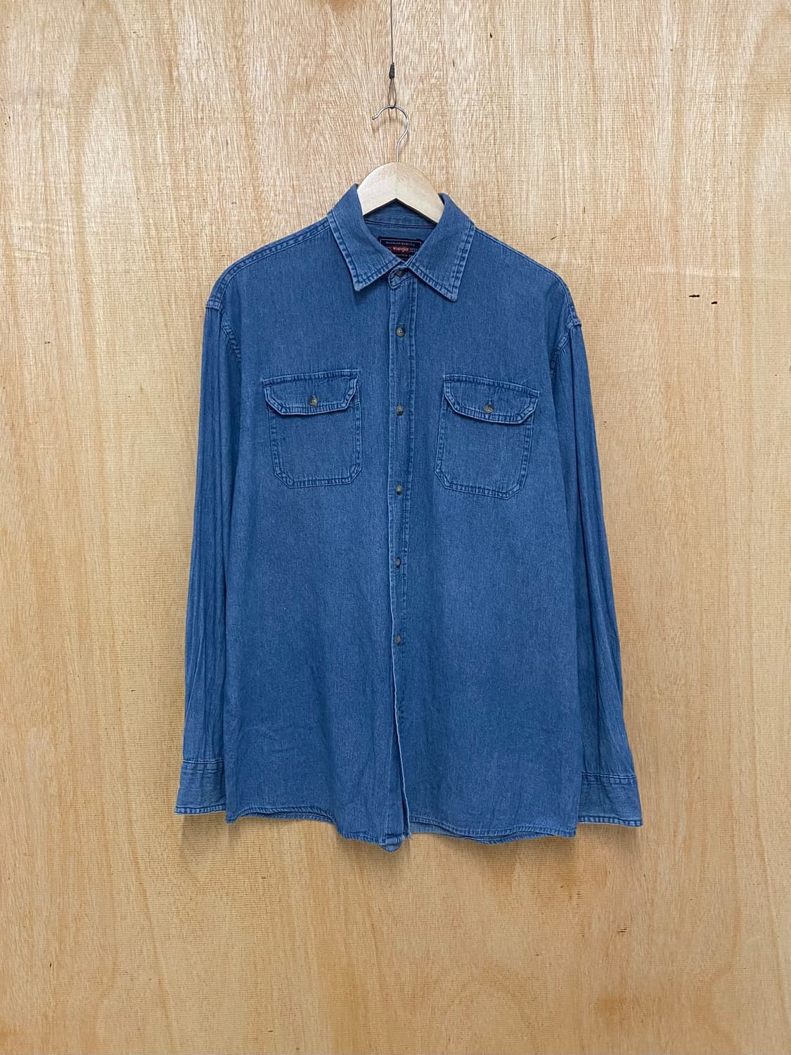 WRANGLER denim work shirts 랭글러 데님 워크 셔츠 상품이미지1