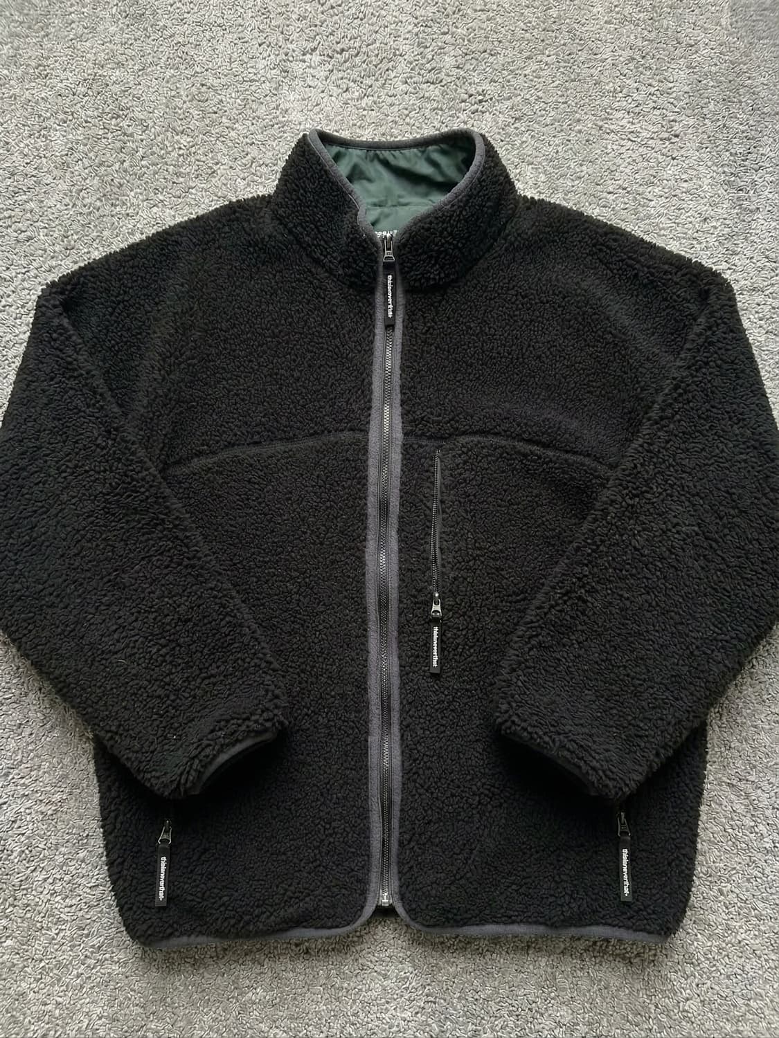 디스이즈네버댓 리버시블 플리스 상품이미지3