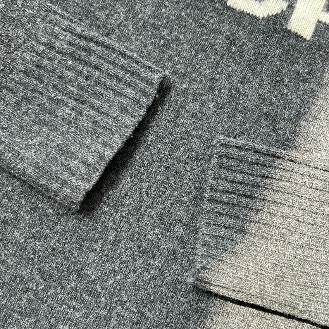 미스치프 차콜 캐시미어 니트 상품이미지5