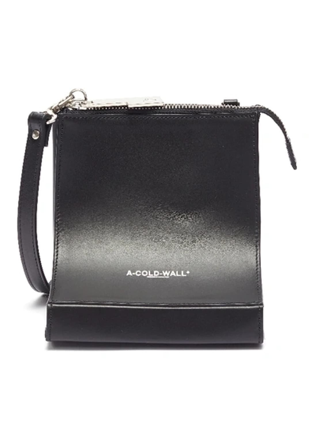 A COLD WALL 커브드 레더 크로스백 상품이미지1