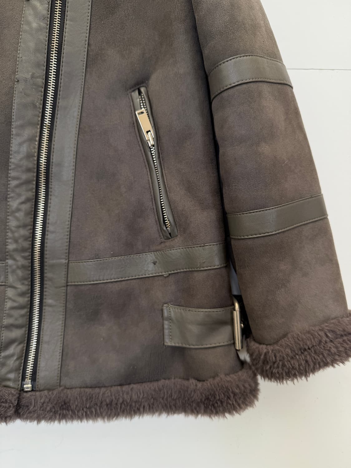 라이더핏 무스탕 자켓 상품이미지3