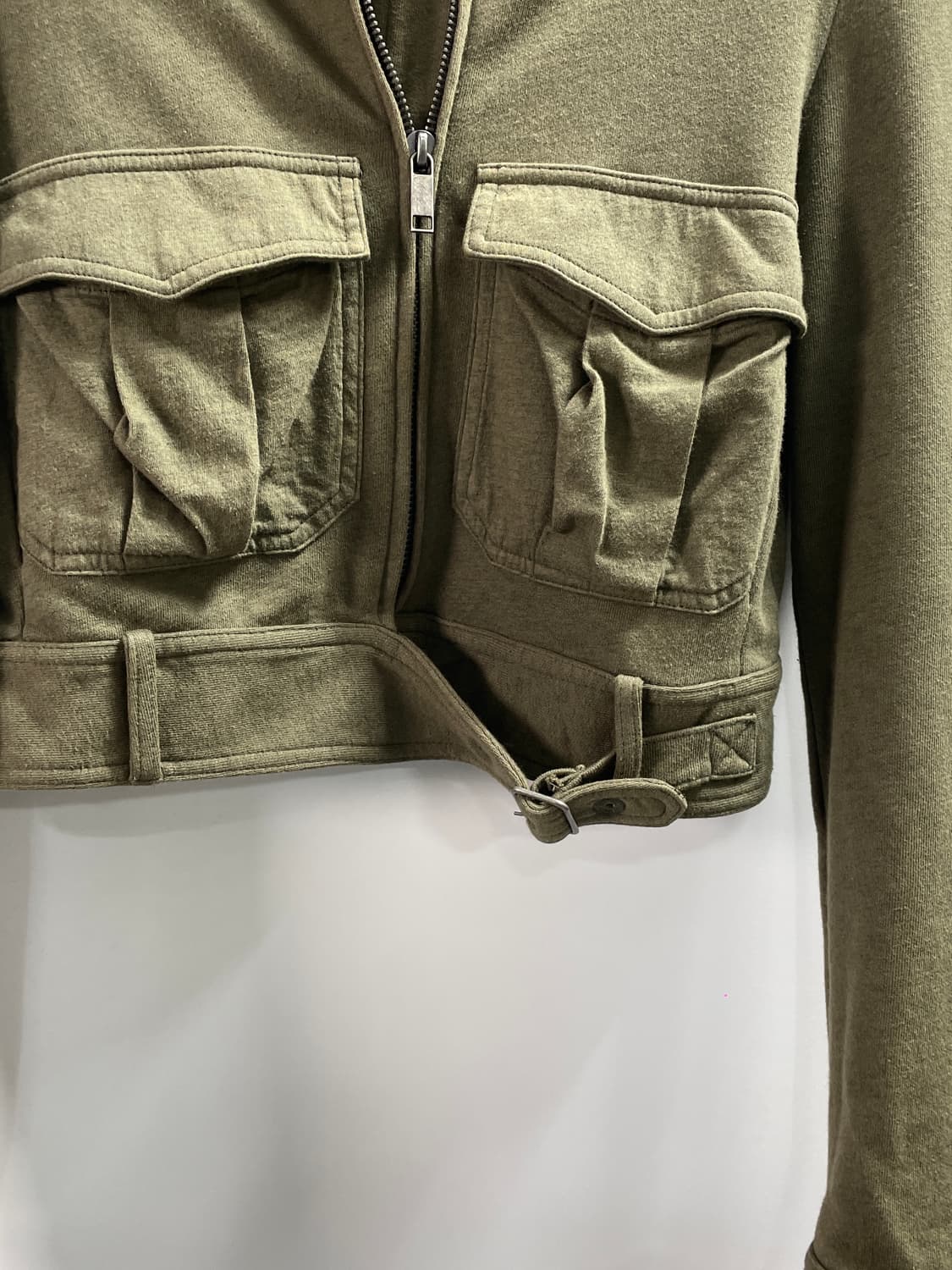 디젤 우먼스 밀리터리 크롭 자켓 (on.723)   상품이미지4