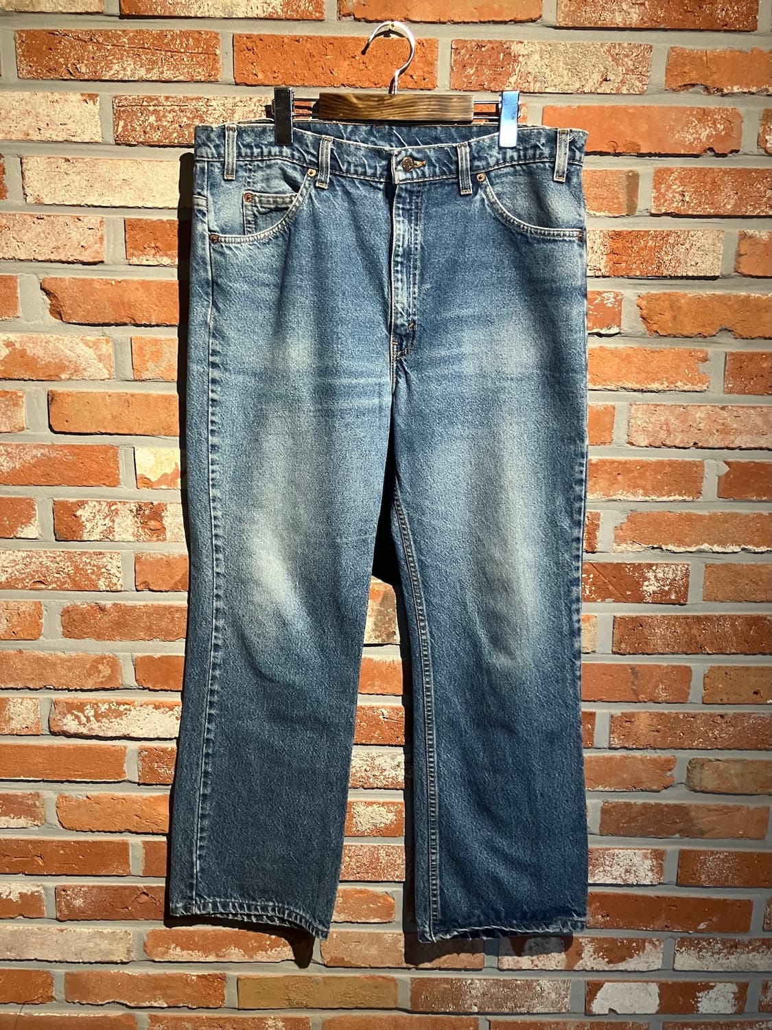 90s USA 빈티지 리바이스 517 부츠컷 데님 팬츠 상품이미지2