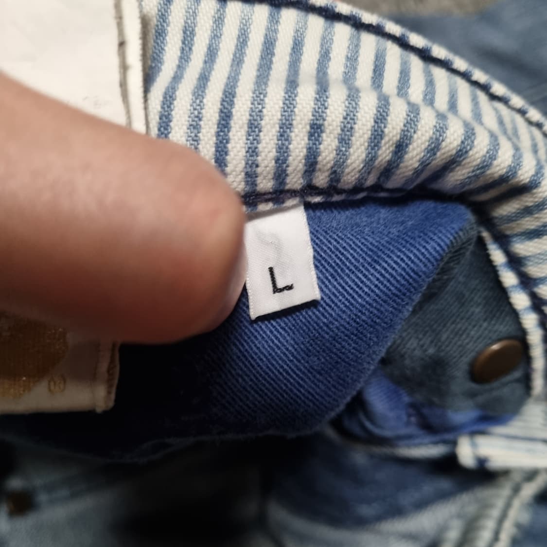 베이프 bape 데님 청바지 데미지진 L 32 34 90s 00s 빈티지 상품이미지9