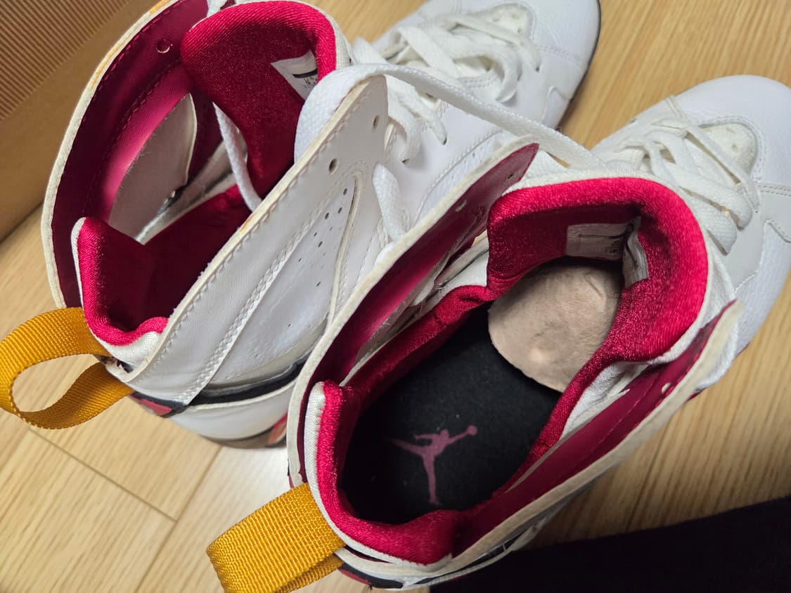 나이키 에어 조던 7 레트로 카디널 상품이미지8