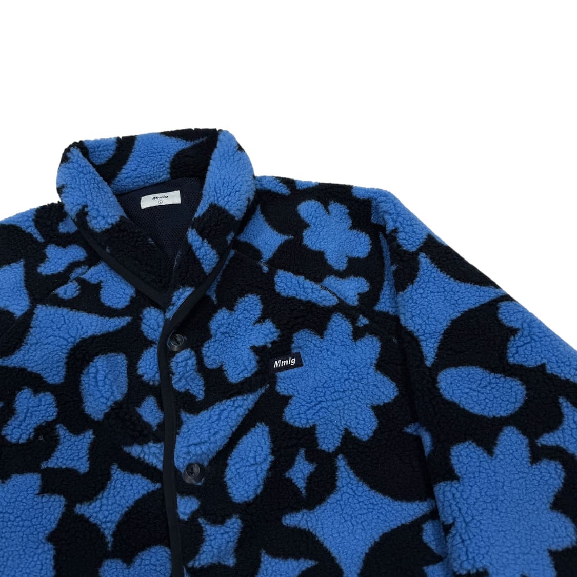 MMLG 엠엠엘지 위플랜트 플리스 가디건 블루 L 상품이미지2