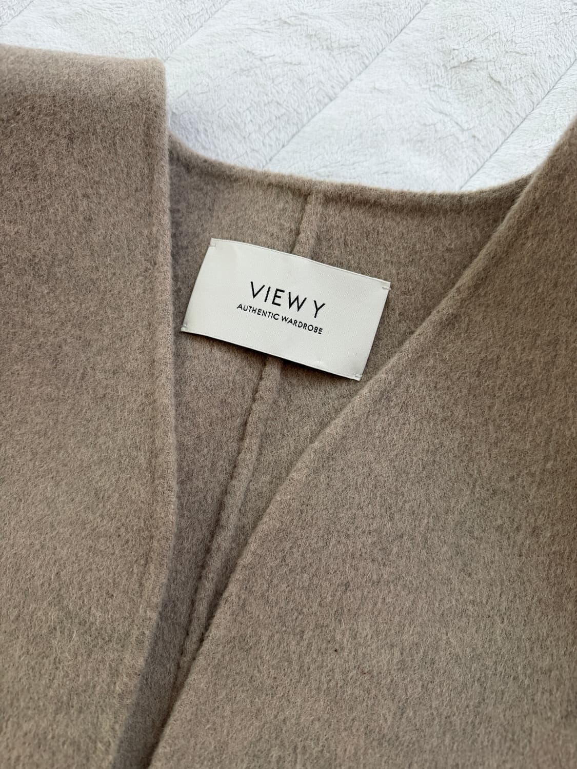 VIEWY 뷰와이 핸드메이드 코트 상품이미지5