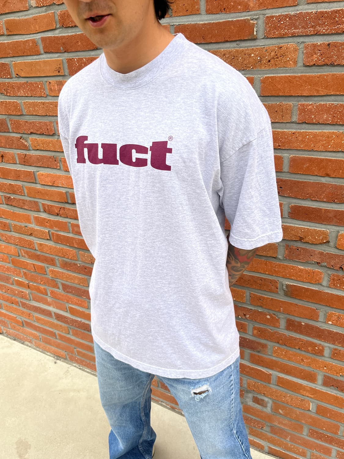 90s FUCT OG LOGO T-SHIRT 상품이미지1