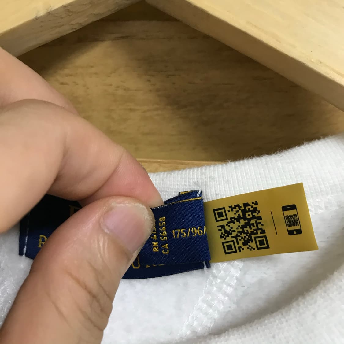 폴로 랄프로렌 흰색 화이트 스웻셔츠 상품이미지4