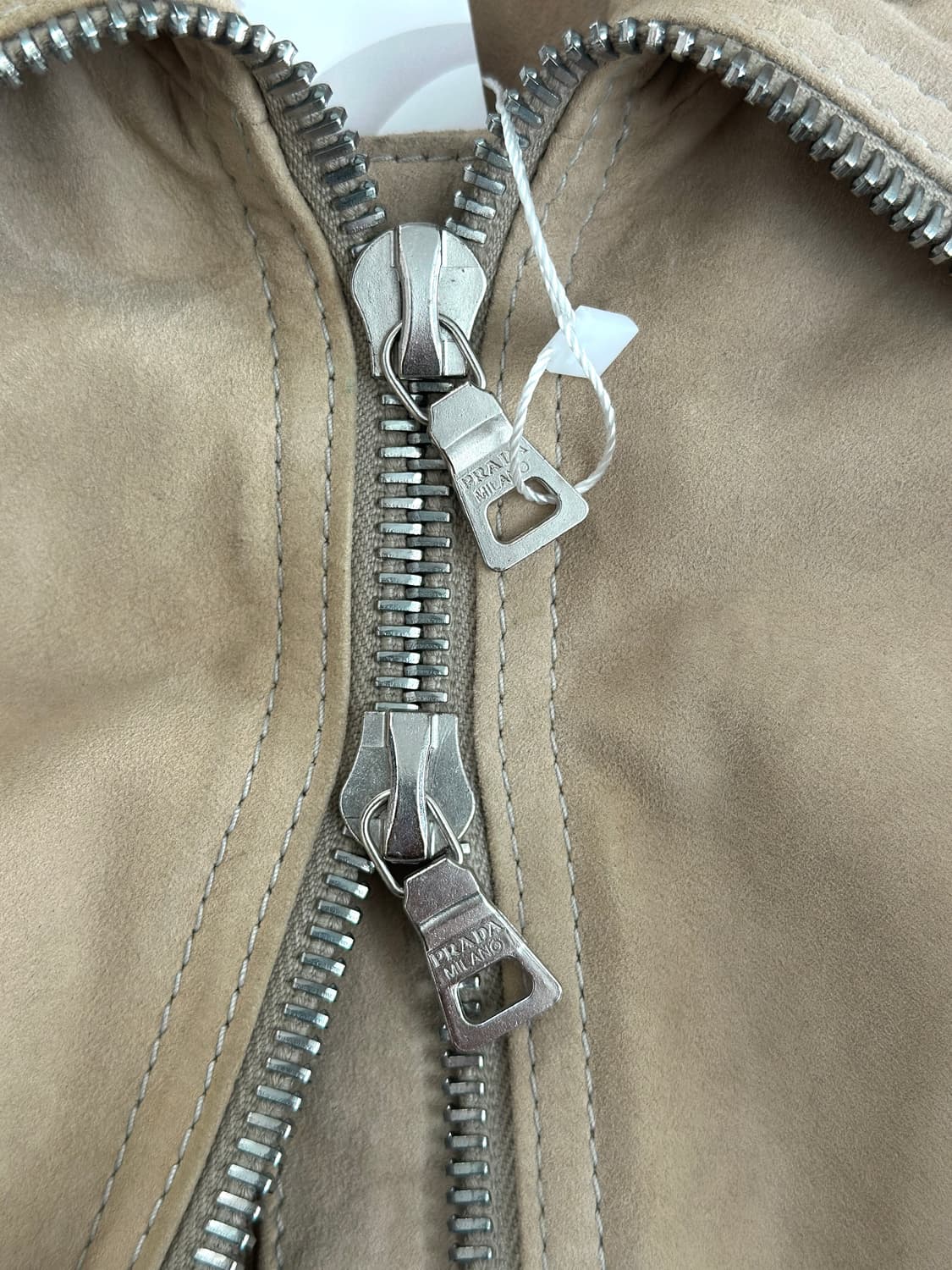 프라다 스포츠 00s 스웨이드 패널 자켓  상품이미지5