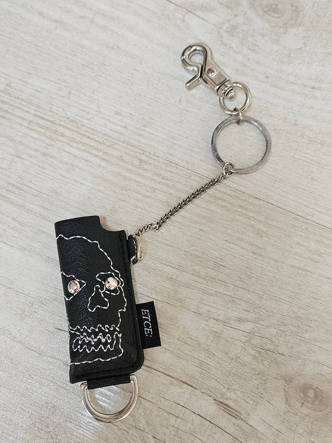 ETCE 스컬 라이터 키링 상품이미지1