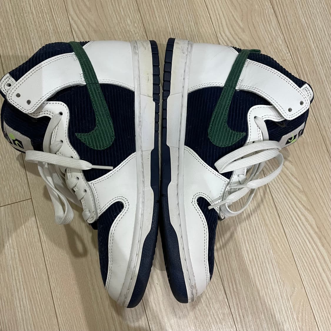 나이키 덩크 하이 프리미엄 EMB 컬리지 네이비 상품이미지3