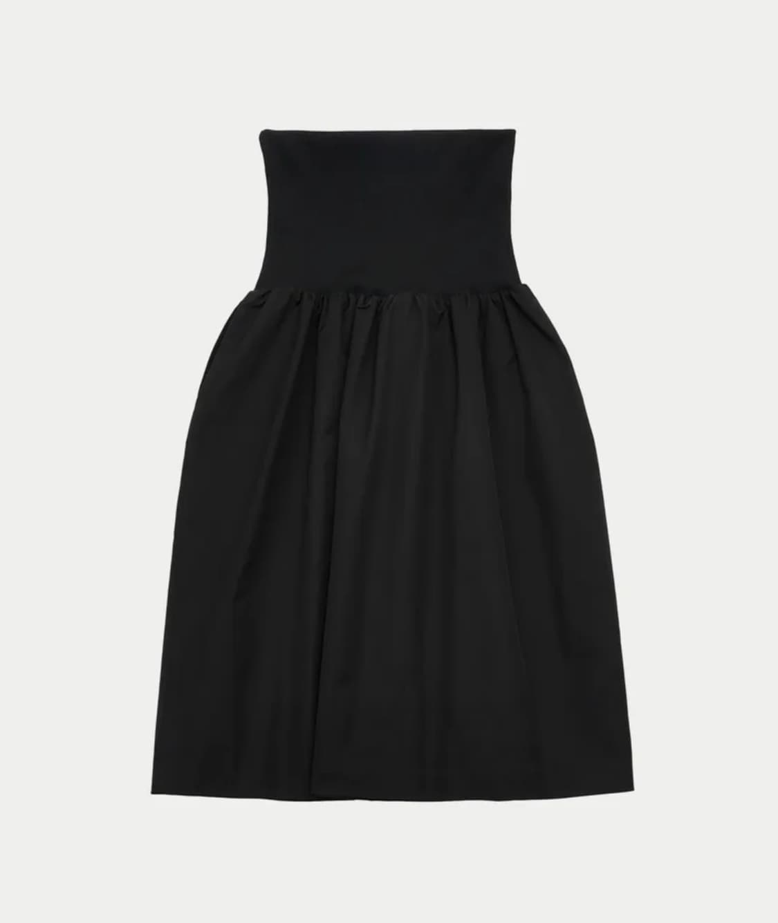 24FW AMOMENTO NYLON SHIRRING FLARE SKIRT 상품이미지1