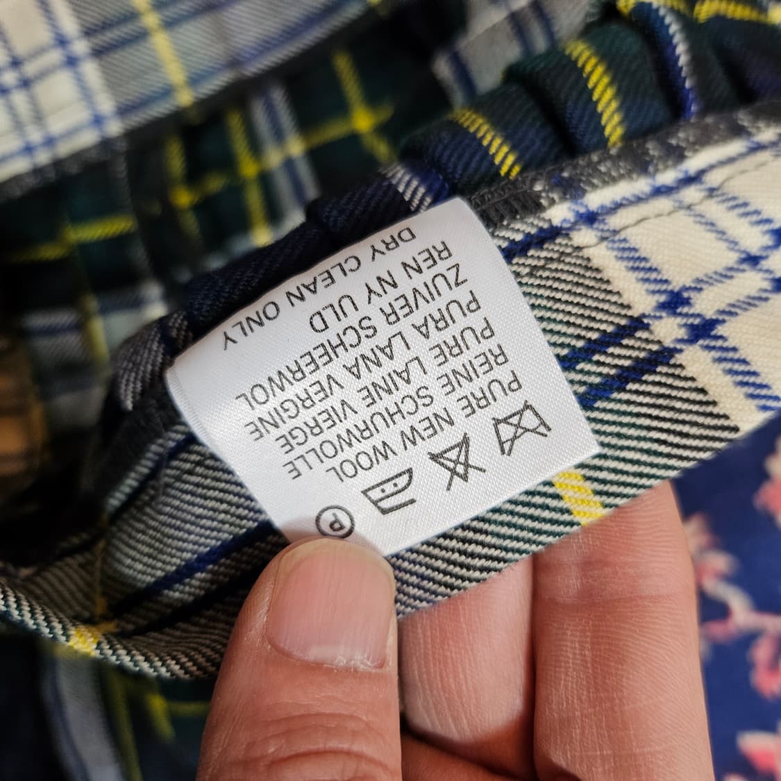 BEN NEVIS in 스코틀랜드 Wool 타탄 체크 스커트 uk 18 상품이미지8