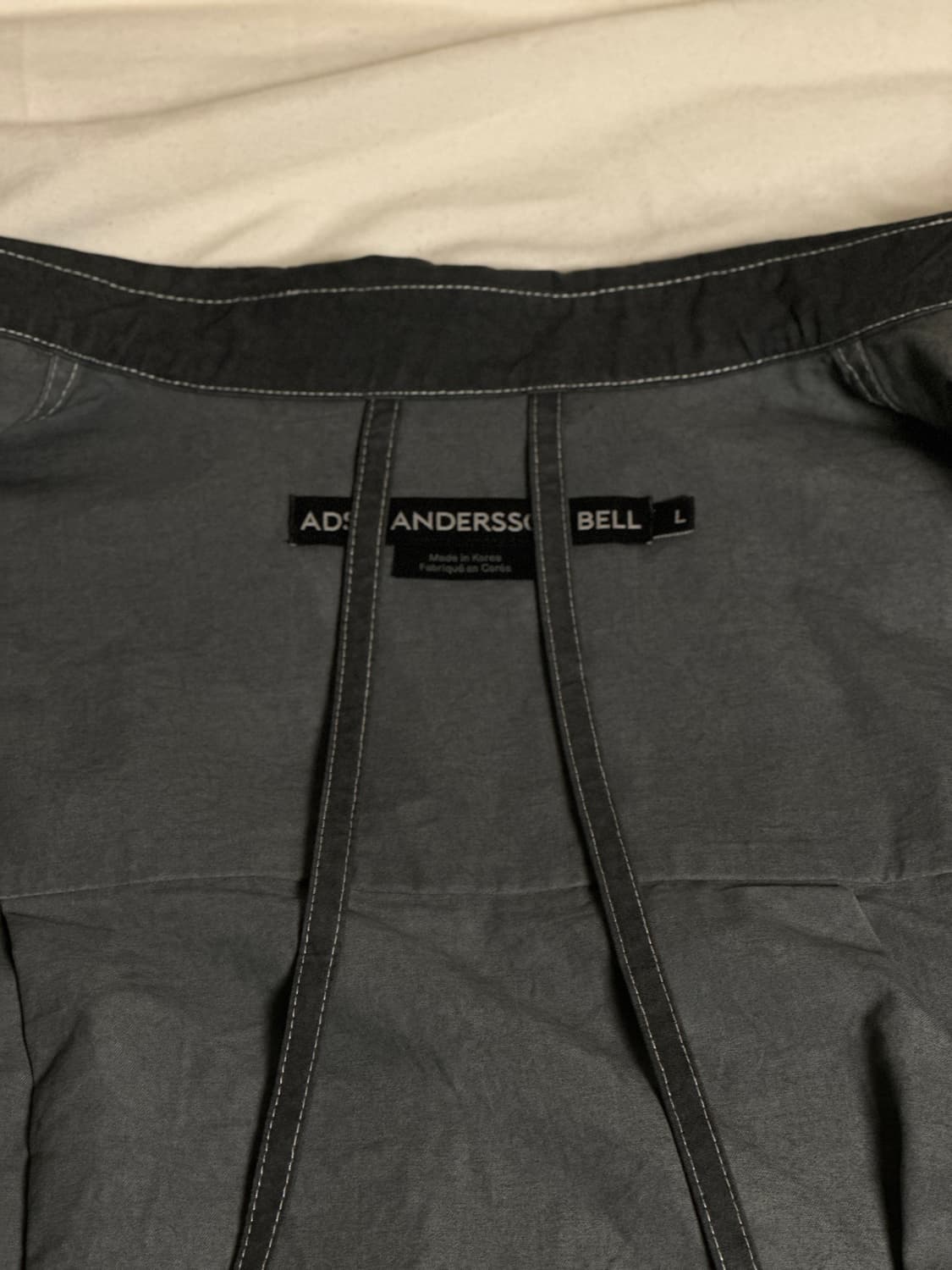 앤더슨벨 엘리스 다이드 코튼 셔츠 상품이미지5