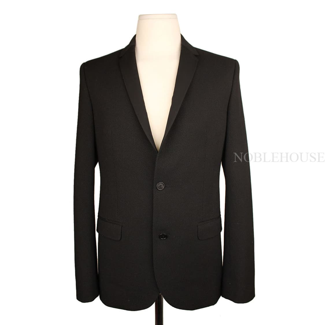 쟈딕앤볼테르 옴므 블랙 울혼방 남성 자켓(48) 상품이미지1