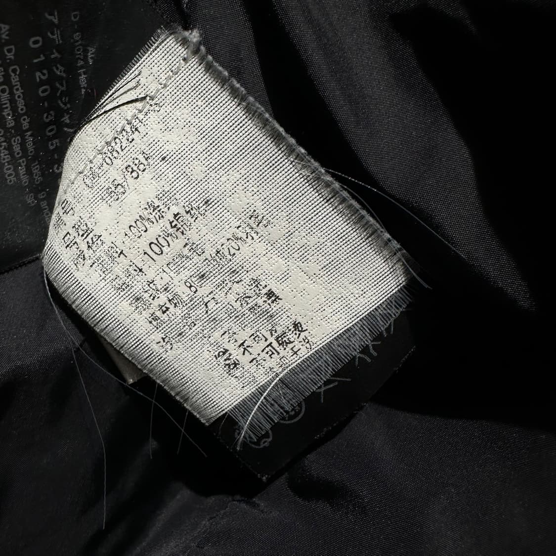 Y-3 요지 야마모토 다운 패딩 블랙 상품이미지10