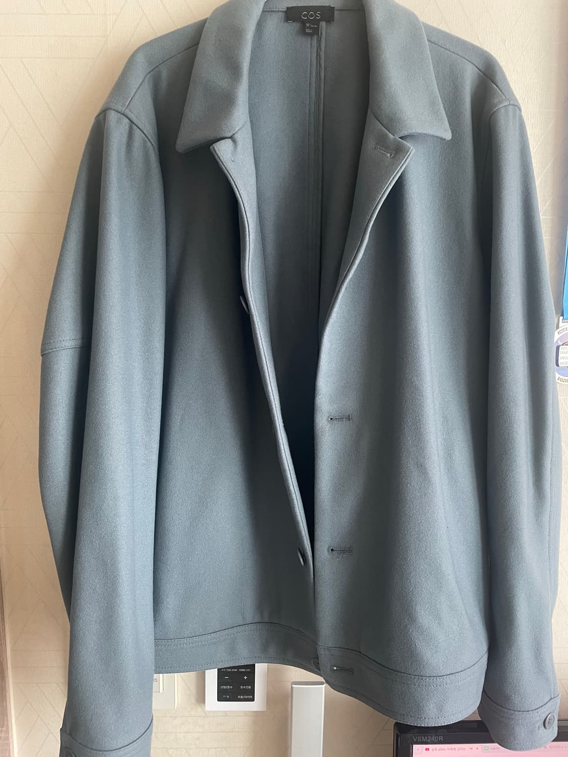 코스 에어포스 울 자켓 상품이미지1