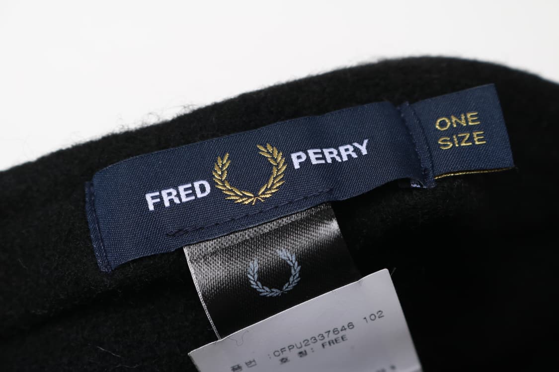 프레드페리 울 베레모 모자 상품이미지4