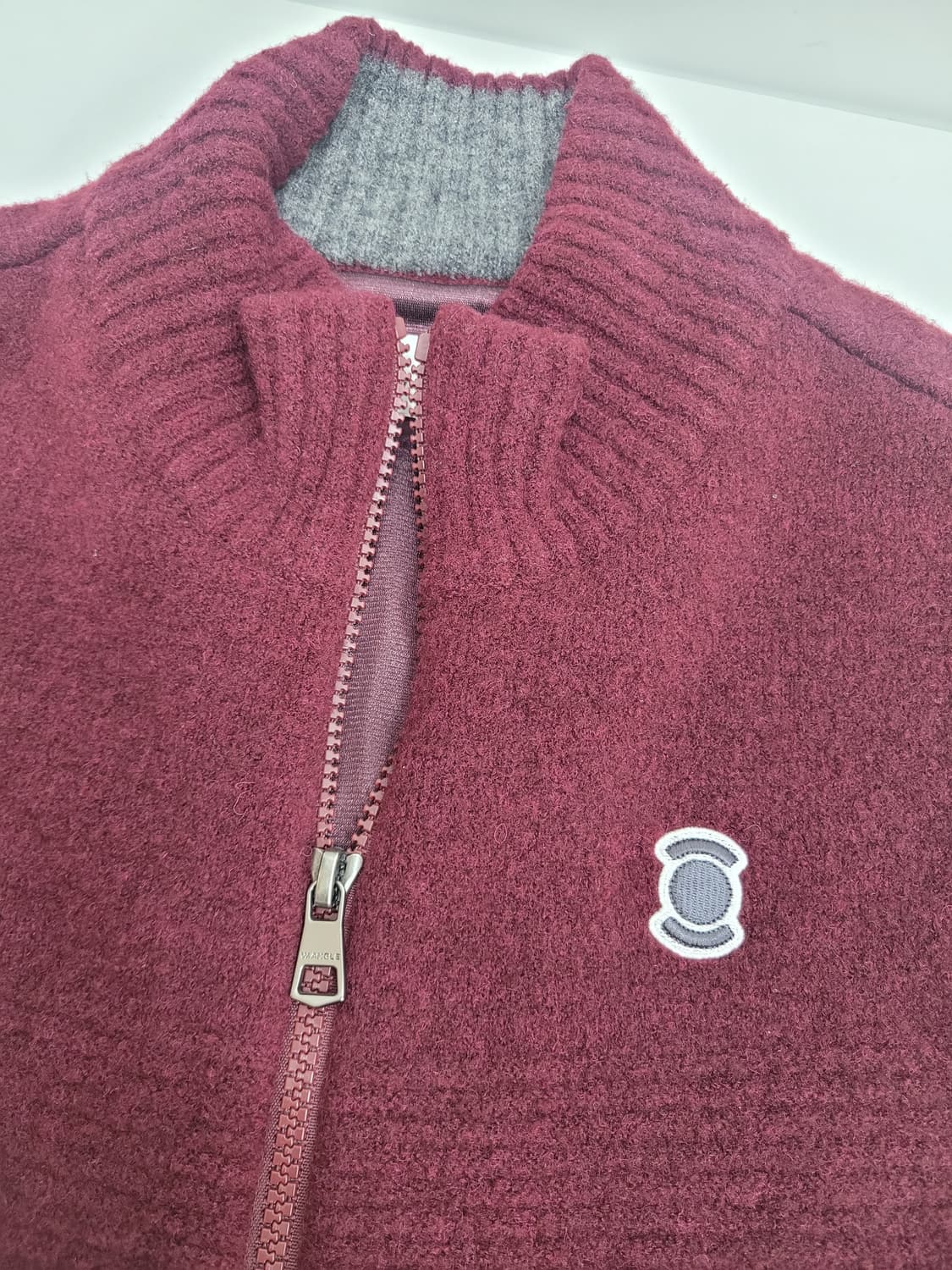 W.ANGLE 와이드앵글 방풍 니트 집업 베스트 / 남 95
 상품이미지4