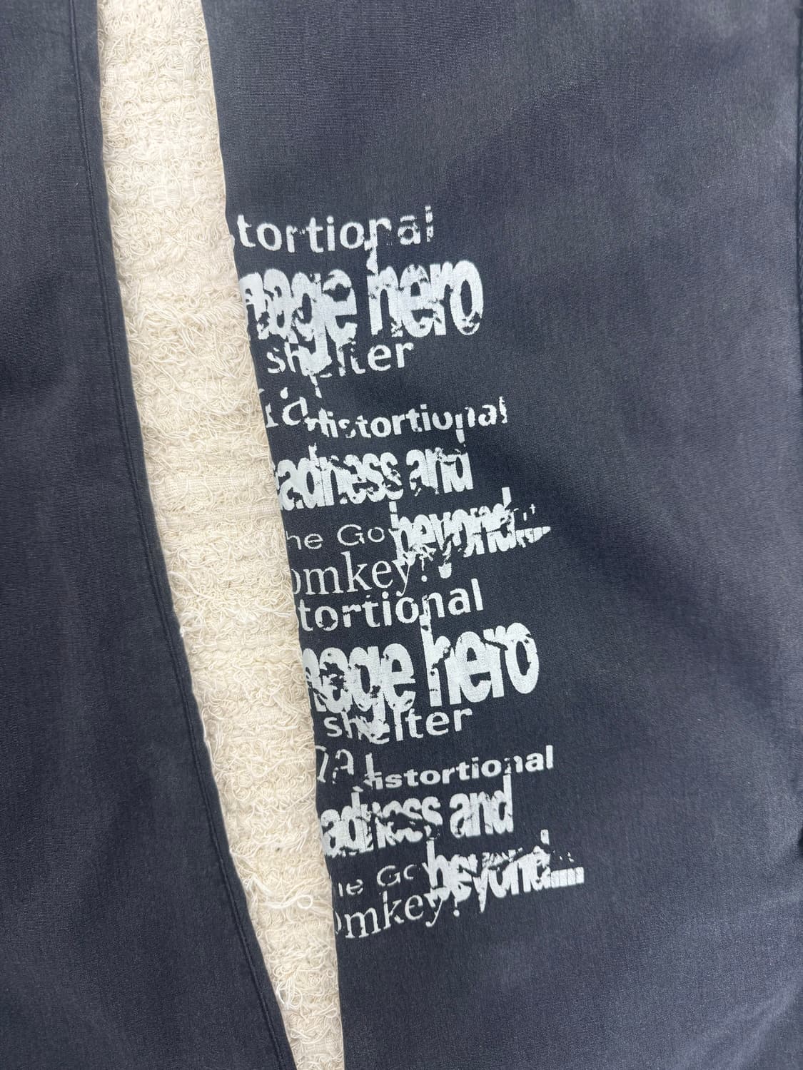 •Vintage 스트랩 디테일 테크 카고 팬츠 상품이미지3