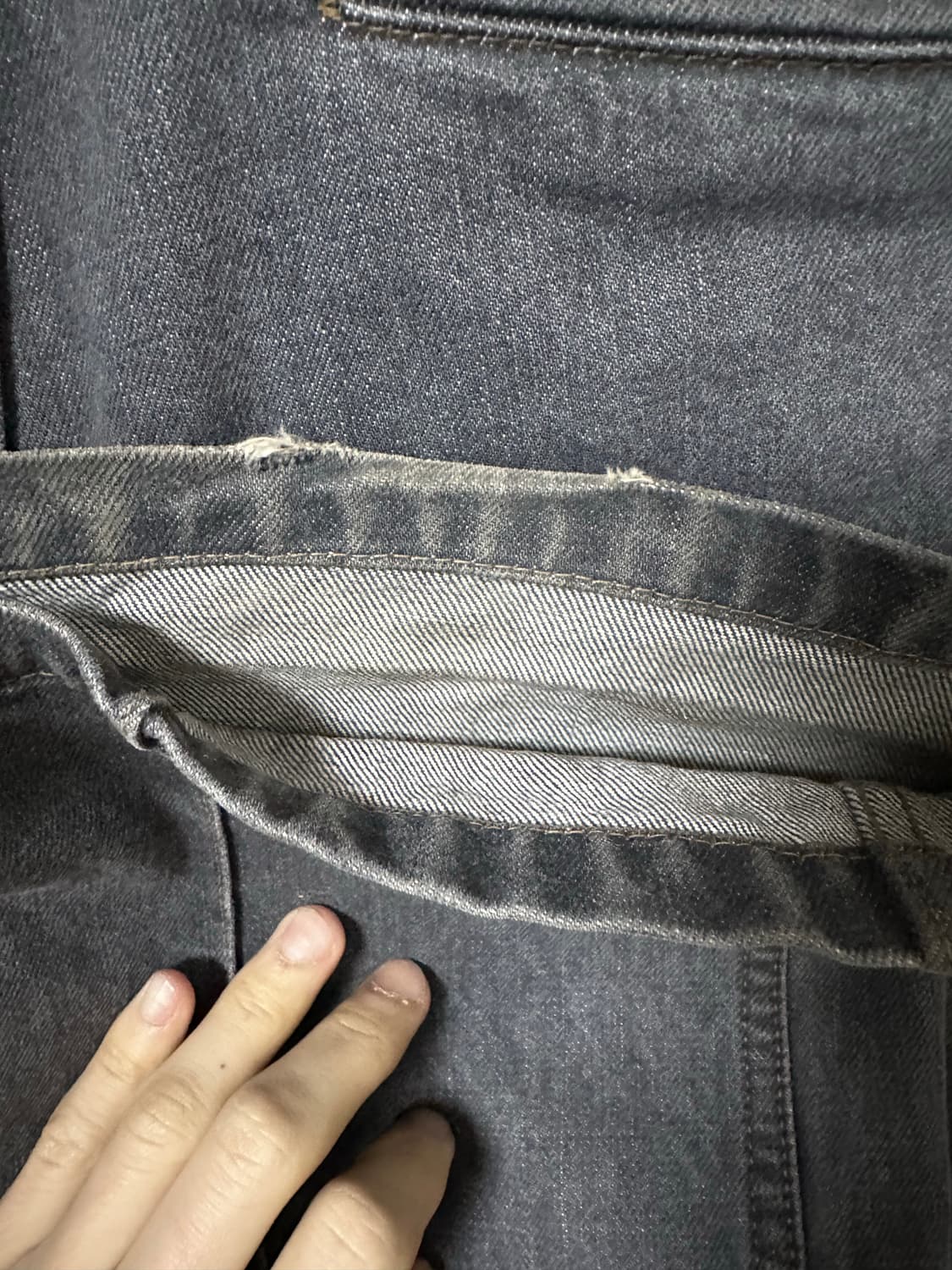 캐피탈 프리스코 흑청 데님 상품이미지6